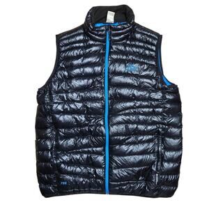 LL Bean Pertex Quantum Vest Goose Down Men Ultralight 700 Black XXL